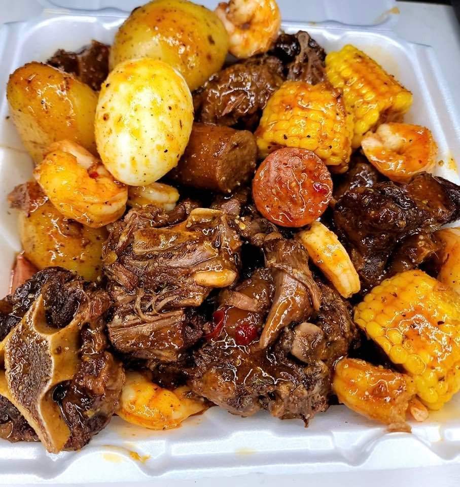 Seafood and Oxtail Boil Menu - Cook Food Cayman